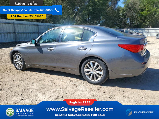 Used 2016 INFINITI Q50 Premium w/ 2.0T Premium Plus Package AWD/4WD image 3
