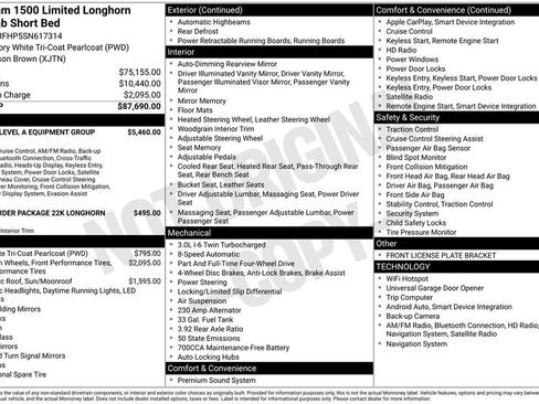 Used 2025 RAM 1500 Limited AWD/4WD image 5