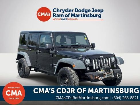 Used 2017 Jeep Wrangler Unlimited Sport w/ Connectivity Group AWD/4WD image 1