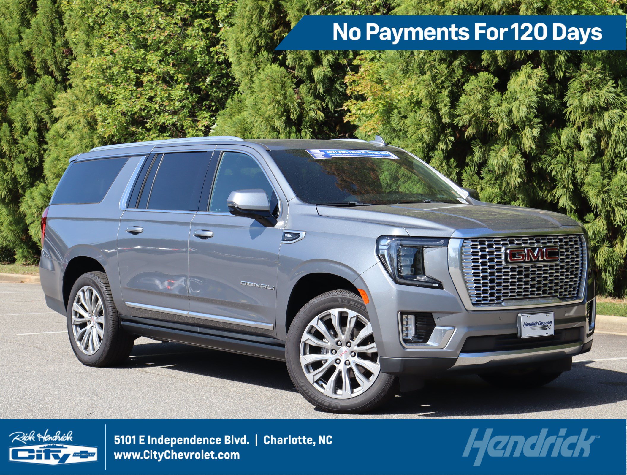 Used 2021 GMC Yukon XL Denali w/ Denali Premium Package AWD/4WD image 1