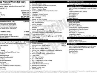 Used 2014 Jeep Wrangler Unlimited Sport w/ Quick Order Package 24S video 3