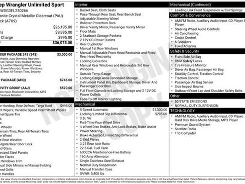 Used 2014 Jeep Wrangler Unlimited Sport w/ Quick Order Package 24S image 3