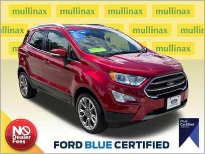 Certified 2019 Ford EcoSport Titanium