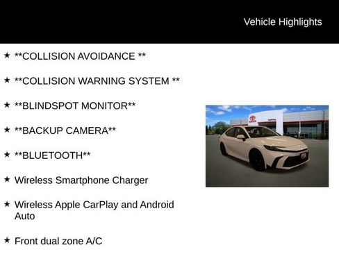 Used 2025 Toyota Camry SE image 2