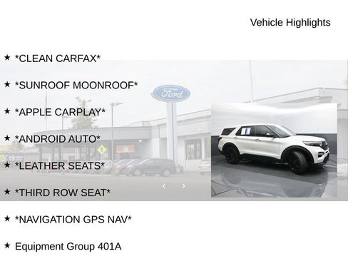 Used 2021 Ford Explorer ST w/ Equipment Group 401A image 19