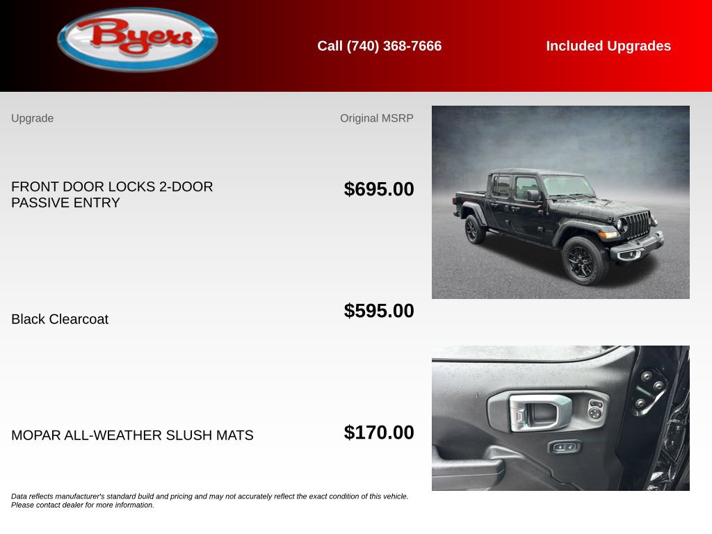 Used 2023 Jeep Gladiator Sport AWD/4WD image 6