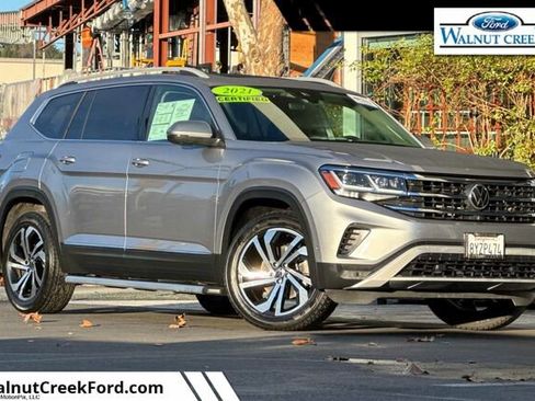 Used 2021 Volkswagen Atlas SEL Premium AWD/4WD image 1