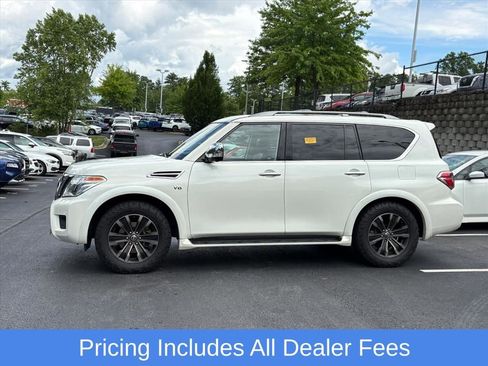 Used 2019 Nissan Armada Platinum w/ Captain's Chairs Package AWD/4WD image 4