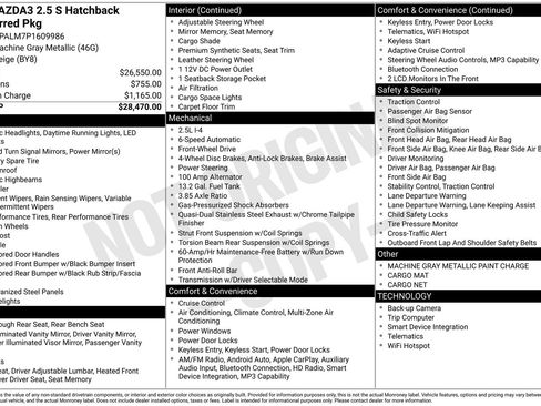 Certified 2023 MAZDA MAZDA3 s image 15