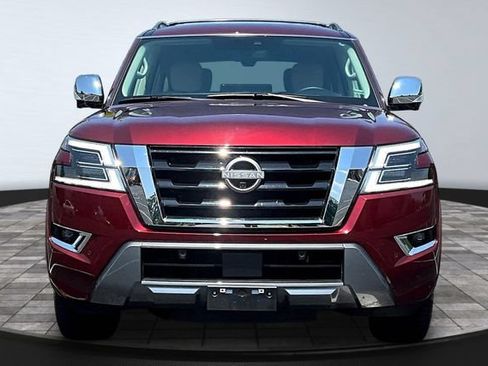 Used 2024 Nissan Armada Platinum w/ Captain's Chairs Package AWD/4WD image 2