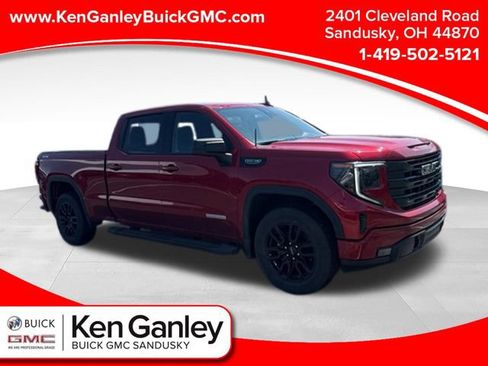 Used 2023 GMC Sierra 1500 Elevation w/ LPO, Elevation Black Package AWD/4WD image 1