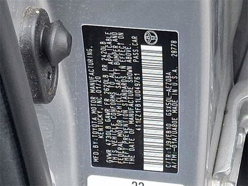 Certified 2020 Toyota Avalon XSE image 27