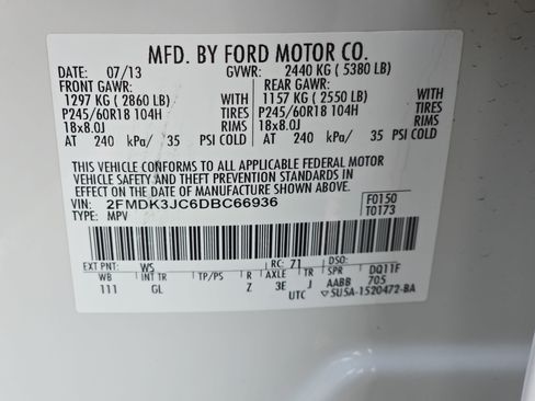 Used 2013 Ford Edge SEL image 34