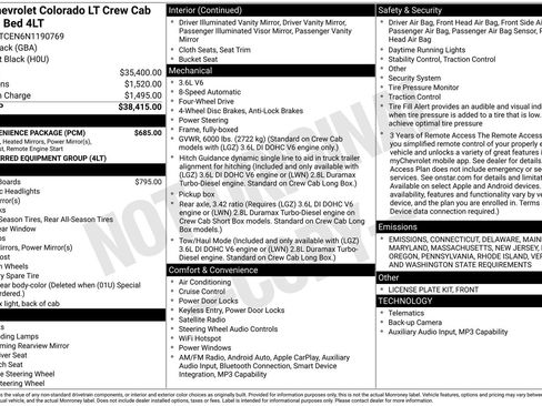 Used 2022 Chevrolet Colorado LT w/ LT Convenience Package image 30