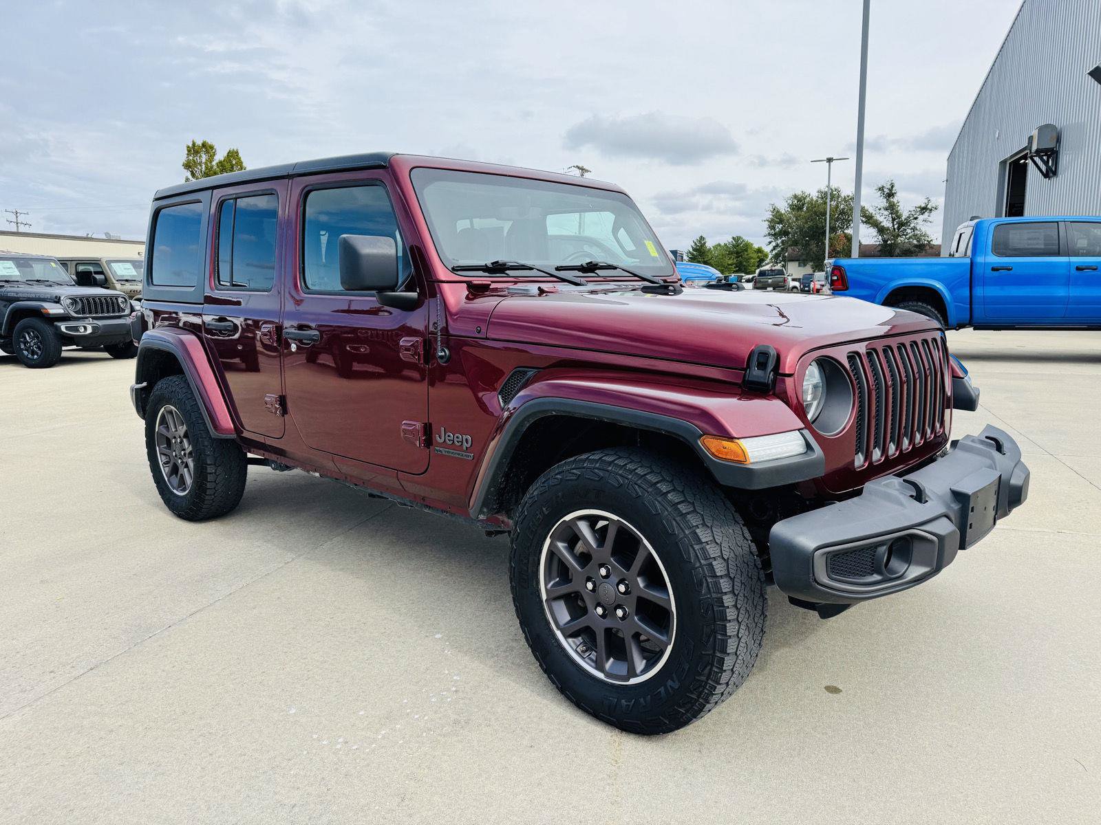 Used 2021 Jeep Wrangler Unlimited Sport AWD/4WD image 2