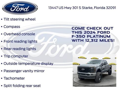 Used 2024 Ford F350 Platinum w/ FX4 Off-Road Package image 32