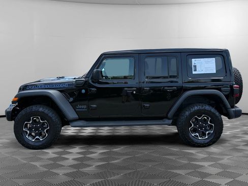 Used 2023 Jeep Wrangler Unlimited Rubicon 4xe w/ Steel Bumper Group AWD/4WD image 2