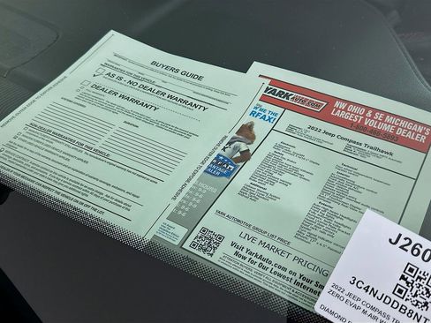 Certified 2022 Jeep Compass Trailhawk image 15