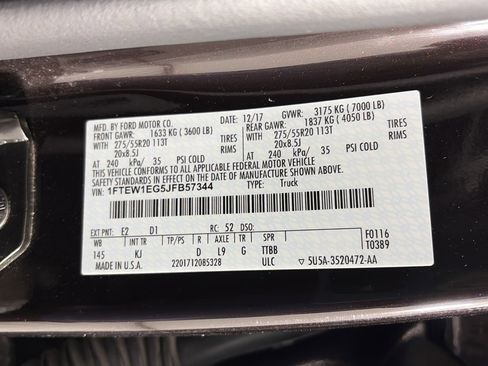 Used 2018 Ford F150 King Ranch w/ Equipment Group 601A Luxury image 9