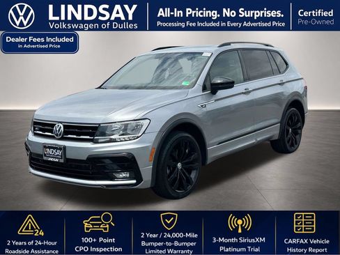 Used 2021 Volkswagen Tiguan SE R-Line w/ 3rd Row Seat Package AWD/4WD image 4