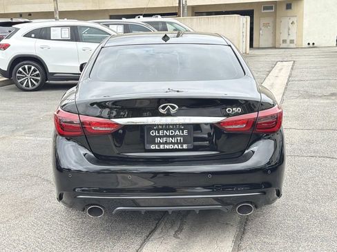 Certified 2023 INFINITI Q50 Luxe w/ Cargo Package RWD image 5