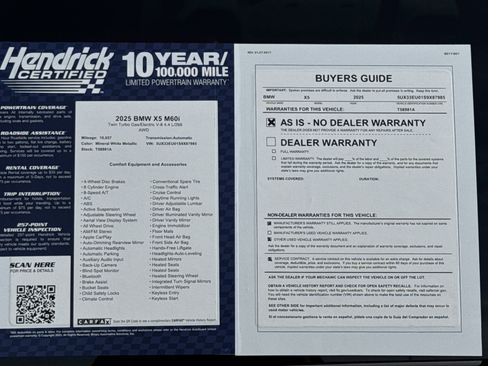 Used 2025 BMW X5 M60i w/ Executive Package AWD/4WD image 37