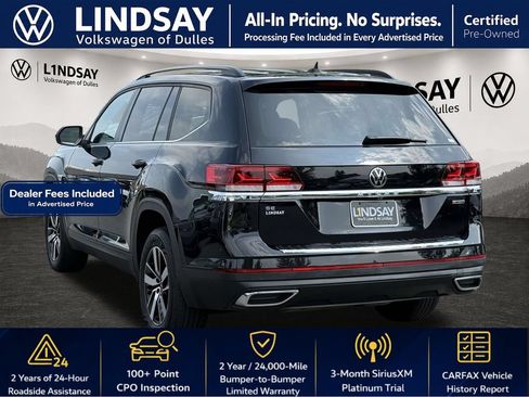 Used 2022 Volkswagen Atlas SE AWD/4WD image 5