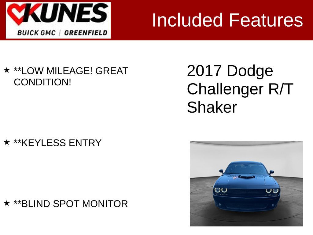 Used 2017 Dodge Challenger R/T RWD image 3