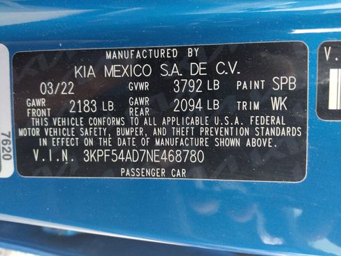 Used 2022 Kia Forte GT-Line w/ GT-Line Technology Package FWD image 33