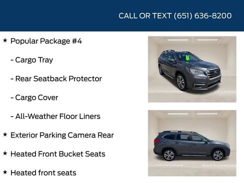 Used 2020 Subaru Ascent Limited w/ Popular Package #4 AWD/4WD image 10