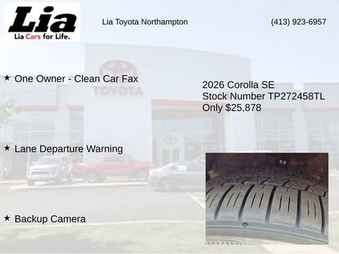 Used 2026 Toyota Corolla SE image 7