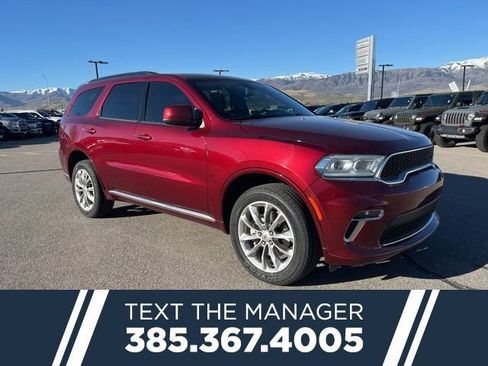 Used 2022 Dodge Durango SXT w/ Anodized Platinum Package image 1