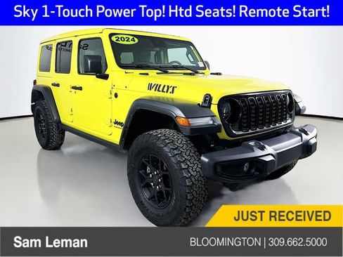Used 2024 Jeep Wrangler Willys image 1