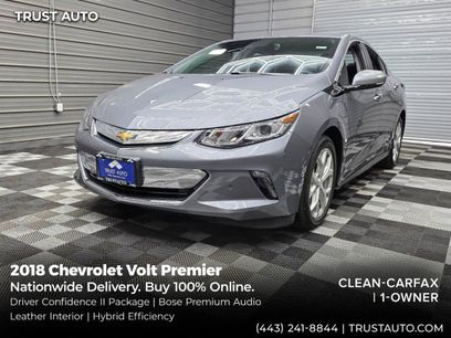 Used 2018 Chevrolet Volt Premier w/ Driver Confidence Package
