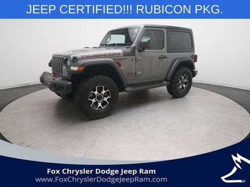 Certified 2021 Jeep Wrangler Rubicon AWD/4WD image 1