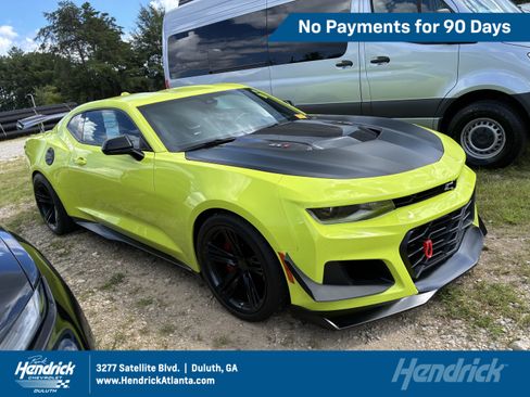 Used 2021 Chevrolet Camaro ZL1 RWD image 1