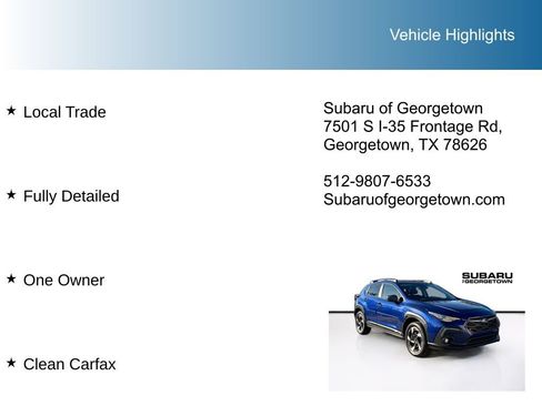 Certified 2025 Subaru Crosstrek 2.5i Limited w/ Crosstrek Mirror Package image 11
