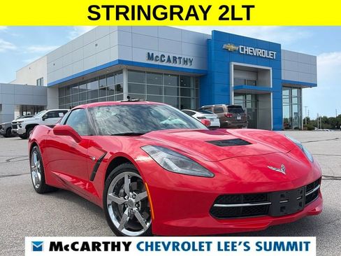 Used 2015 Chevrolet Corvette Stingray Coupe w/ 2LT Preferred Equipment Group RWD image 1