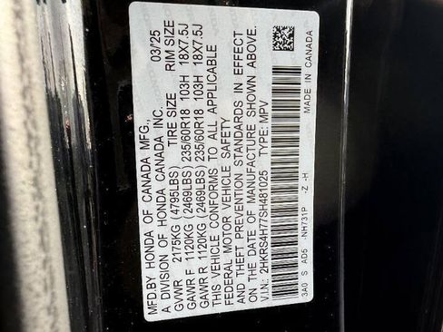 Used 2025 Honda CR-V EX-L image 10