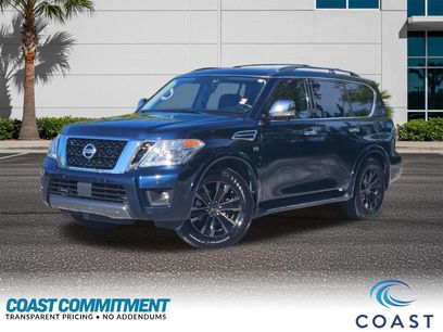 Used 2020 Nissan Armada Platinum w/ Captain's Chairs Package