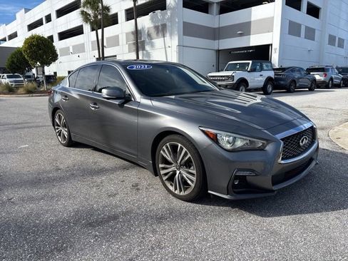 Used 2021 INFINITI Q50 Sensory image 1