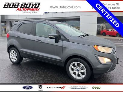 Certified 2020 Ford EcoSport SE