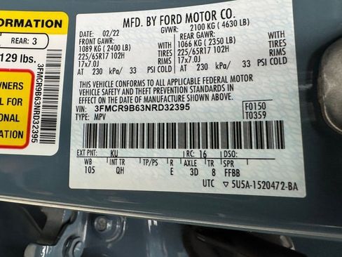 Used 2022 Ford Bronco Sport Big Bend w/ Convenience Package image 30