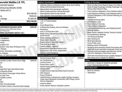 Used 2023 Chevrolet Malibu LS w/ Driver Confidence Package image 23