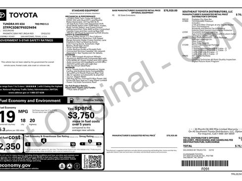 Used 2023 Toyota Tundra TRD Pro image 66