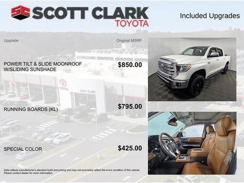 Used 2021 Toyota Tundra 1794 Edition AWD/4WD image 4