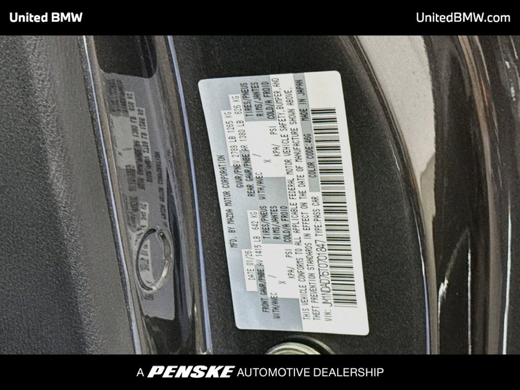 Used 2026 MAZDA MX-5 Miata Grand Touring RWD image 20