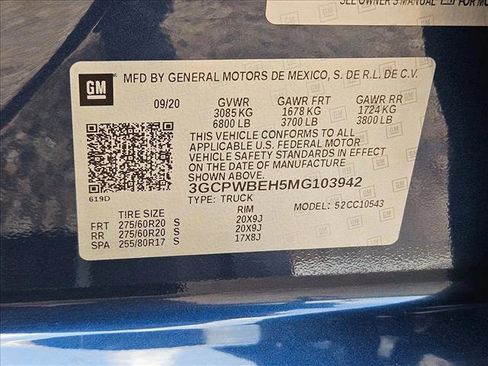 Used 2021 Chevrolet Silverado 1500 Custom RWD image 23