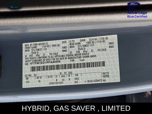 Certified 2023 Ford F150 Limited image 33