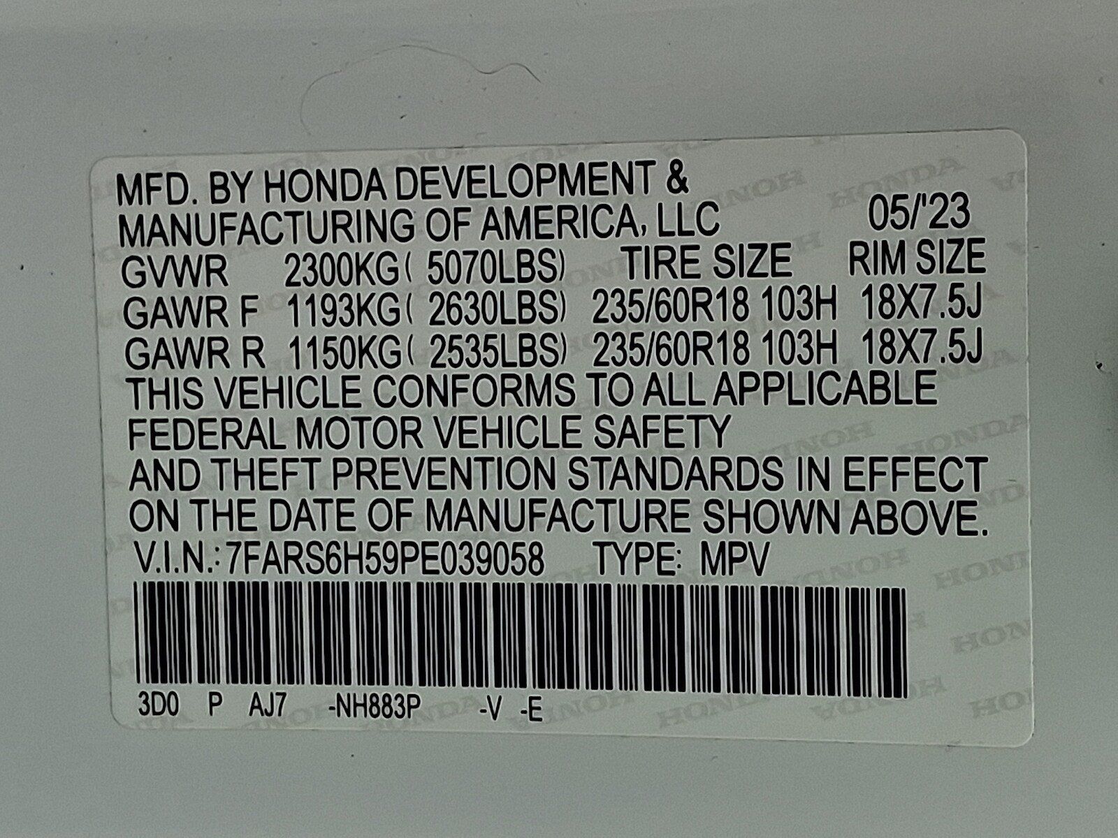 Used 2023 Honda CR-V Sport image 27